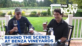 Behind the scenes at Benza Vineyards in the Willamette Valley [upl. by Juley]