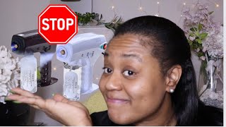 STOP USING HAIR STEAMERS‼️‼️How to use hair steamers the RIGHT WAY IamCynDoll [upl. by Allecnirp95]