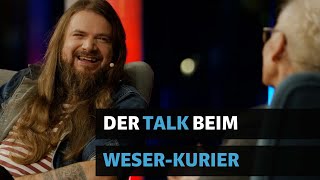 Bärbel Schäfer hatte beim WESERStrandTalk VersengoldSänger Malte Hoyer zu Gast [upl. by Layol]