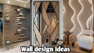 Modern living room design wall decoration ideas 2024  Home interior wall design  Wall decor ideas [upl. by Anaher201]