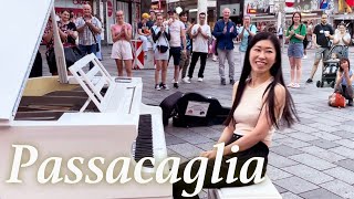 passacaglia By Handel amp Halvorsen  Street Piano  YUKI PIANO [upl. by Rocker264]