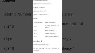 Exercise 4C class 9 icse chemistry solution Answer Key MCQ Question answer chapterwise shortsviral [upl. by Laws]