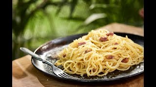 Prawdziwe SPAGHETTI CARBONARA  Pascal przedstawia [upl. by Camila839]