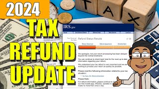 Tax Refund Update 2024  IRS Delays Transcript Codes ID Verification Schedule and Filing Tips [upl. by Bixler942]