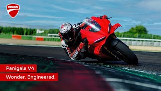 New Ducati Panigale V4 2025  Wonder Engineered [upl. by Aihsinyt]