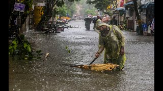 Cyclone Michaung Live Pazhavanthangal Subway in Chennai shuts down due to waterlogging  News9 [upl. by Aicaca]