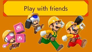 Super Mario Maker 2 Online with Friends Update [upl. by Idihsar]