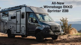 LichtsinnRVcom  New Winnebago EKKO Sprinter 23B on the MercedesBenz AWD Chassis [upl. by Wolliw]