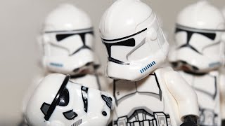 Clone Troopers React To Stormtrooper Armor  LEGO Star Wars Stop Motion [upl. by Dnomse]