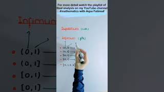 upper bound lower bound supremum infimum mathematics maths tricks for mcqs [upl. by Cornela]