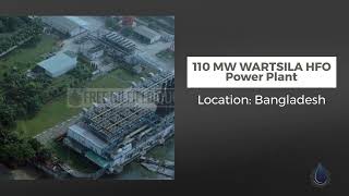 110 MW WARTSILA HFO Power Plant  Bangladesh [upl. by Sacha428]