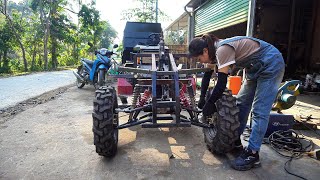 Project to upgrade ATV terrain vehicle from load capacity of 500 kg to 1000 kg phase 2 [upl. by Nelehyram]