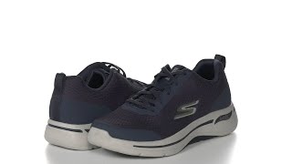 SKECHERS Performance Go Walk Arch Fit  Idyllic SKU 9462084 [upl. by Elatia870]