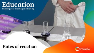 Rates of reaction – practical experiments  16–18 chemistry [upl. by Haizek]