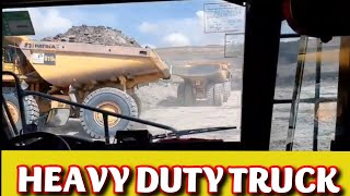 CAT 785C  KOMATSU HD 1500  HD 7857  HEAVY DUTY TRUCK IN ACTION [upl. by Shawn]