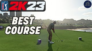 FAVORITE NEW COURSE in PGA TOUR 2K23 [upl. by Nylisoj]