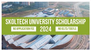 🇷🇺Skoltech Fully Funded ScholarshipNo Application Fee  No IELTS Monthly StipendTuition FreeMSc [upl. by Horan]