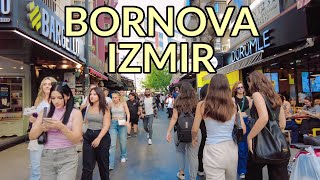 Explore İzmirs Bornova Lively Spots Parks amp Streets 🇹🇷 4K Walking Tour [upl. by Itsirc]