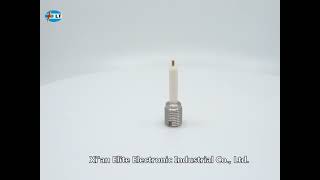 Passivated Stainless Steel SMP Male ThreadIn Mount Connector with Extended Insulator [upl. by Adnahcir]