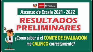 🔴RESULTADOS ASCENSO 2022🤔Cómo VERIFICAR si la CALIFICACIÓN de mi TAYECTORIA PROFESIONAL es CORRECTA [upl. by Malissa]