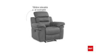 Fauteuil relax manuel TIARA  BUT [upl. by Aenej]