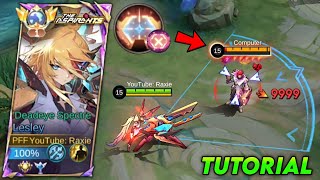 LESLEY CANCEL ULTI COMBO TUTORIAL💥 MUST WATCH [upl. by Archie119]