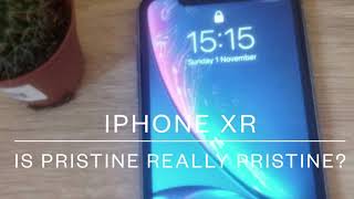 Second hand iPhone XR  ‘pristine’ music magpie unboxing and first impressions [upl. by Asiel356]