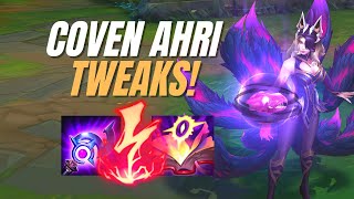 COVEN AHRI IS MUCH BETTER NOW  Coven Ahri Gameplay [upl. by Avivah]