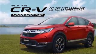 The AllNew CRV 2018  Luxury 7 Seater Diesel Turbo [upl. by Noy331]