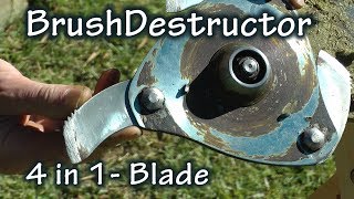 BrushDestructor 4 in one blade [upl. by Luahs595]