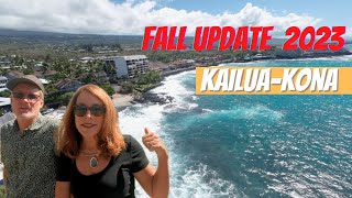 Kailua Kona Fall Update 2023 New Closed and Changing Businesses and More [upl. by Sikras]