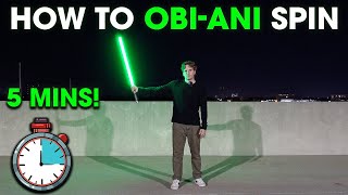 HOW TO ObiAni Spin Lightsaber Tutorial [upl. by Shevlo]