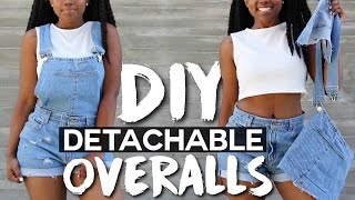 DIY Detachable OverallsDungarees [upl. by Edouard]