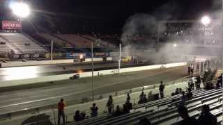 Last Night At Firebird Raceway in Phoenix Arizona and One Sick Yellow Corvette [upl. by Meyers94]