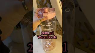 Water bottle 2000ml darazhit  viralaeshthetic fypシ゚viral foryouforyou shortsshortvideosfyp [upl. by Monetta]