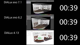 Speed test DIALux evo vs DIALux 4 [upl. by Hortensia]