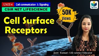 CELL SURFACE RECEPTORS  CELL SIGNALING  CSIR NET  LIGAND AND RECEPTORPART3 [upl. by Ellerrehc]