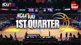 NCAA Basketball EAC vs Mapua First Quarter  NCAA Season 100 [upl. by Ardeth]