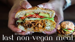 The BEST vegan fried quotchickenquot sandwich vegansandwich chickensandwich recipe [upl. by Lancaster513]