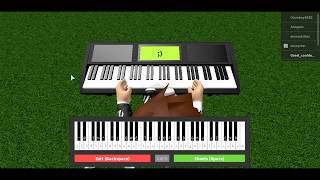 JoJos Bizarre Adventure Golden Wind Giornos Theme  Roblox Piano TutorialSheets in Description [upl. by Ettenrahs]