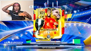 99101 EURO BEST XI Packs Opening  FC MOBILE [upl. by Torey103]