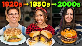 Cooking 100 Years of Burgers [upl. by Zetana]