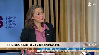 Anna Goos direktorica Caritasa Švicarske u Jutru za sve [upl. by Ardnod]