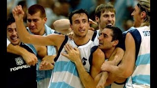 Atenas 2004  Fecha 1  Argentina 83  Serbia y Montenegro 82 [upl. by Arec]