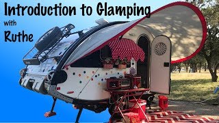 Introduction to Glamping in a TB Teardrop with Ruthe and Princess Craft RV [upl. by Eward]