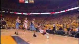 Baron Davis slams over Andrei Kirilenko [upl. by Gurias561]