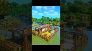 EASY Minecraft Barn Design Idea Youll LOVE🐑shorts minecraft barnhouse [upl. by Rubina]