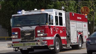 CK Fire  Pumper 1 Responding [upl. by Letisha]