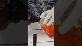 Chromic Acid  How to Make and Wash Laboratory Glassware with Chromic Acid Solution HINDI short [upl. by Cud29]