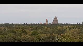 Blick zum Völkerschlachtdenkmal 01102023 Leipzig [upl. by Aggie]